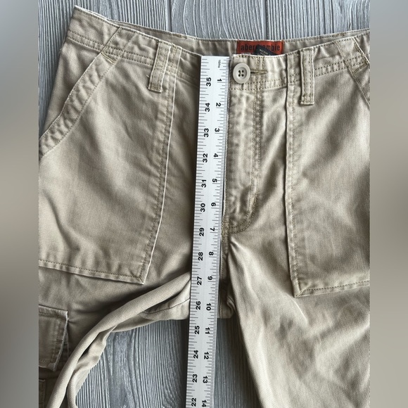 Abercrombie Kids Uniform Girls Paratroop Cargo Bootcut Khakis Girls Size 16 - Picture 8 of 10